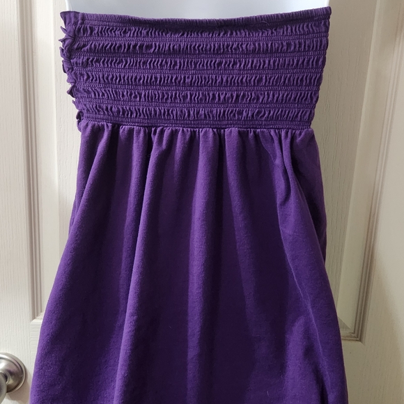 Purple Ruffled Dress - Picture 3 of 4